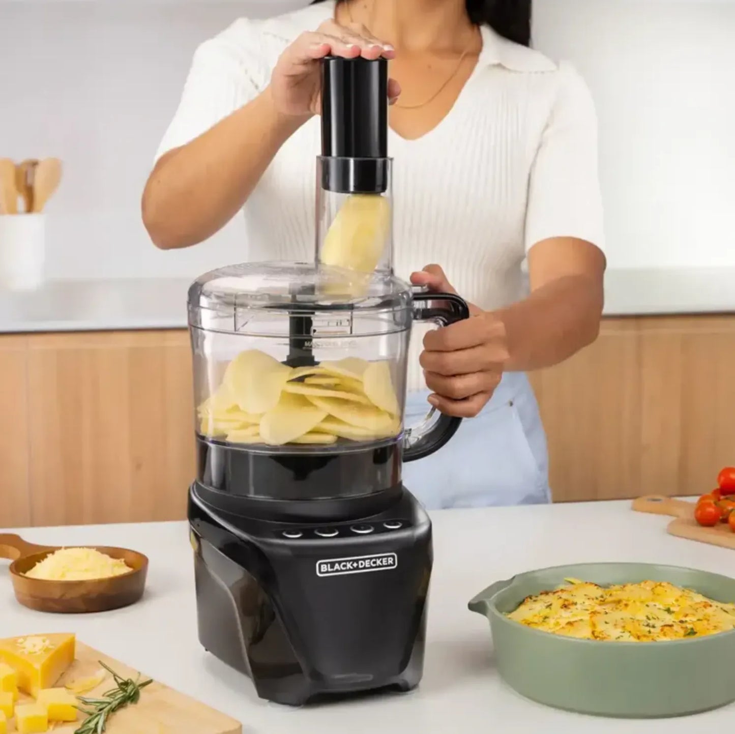 Procesador de alimentos Black+Decker FP4342-0BDLA