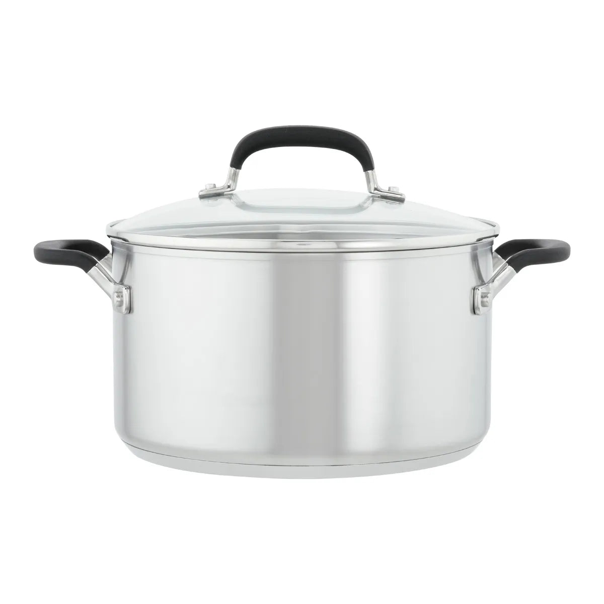 Batería 10Pzs, acero inoxidable, placa de inducción, KitchenAid.