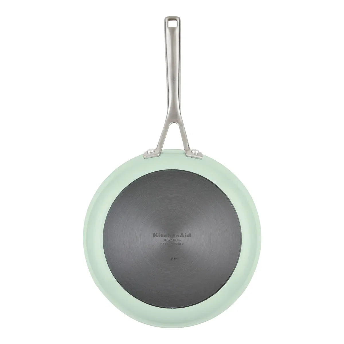 Batería 10P Antiadherente Cerámico KitchenAid Anodizado Verde Pistacho