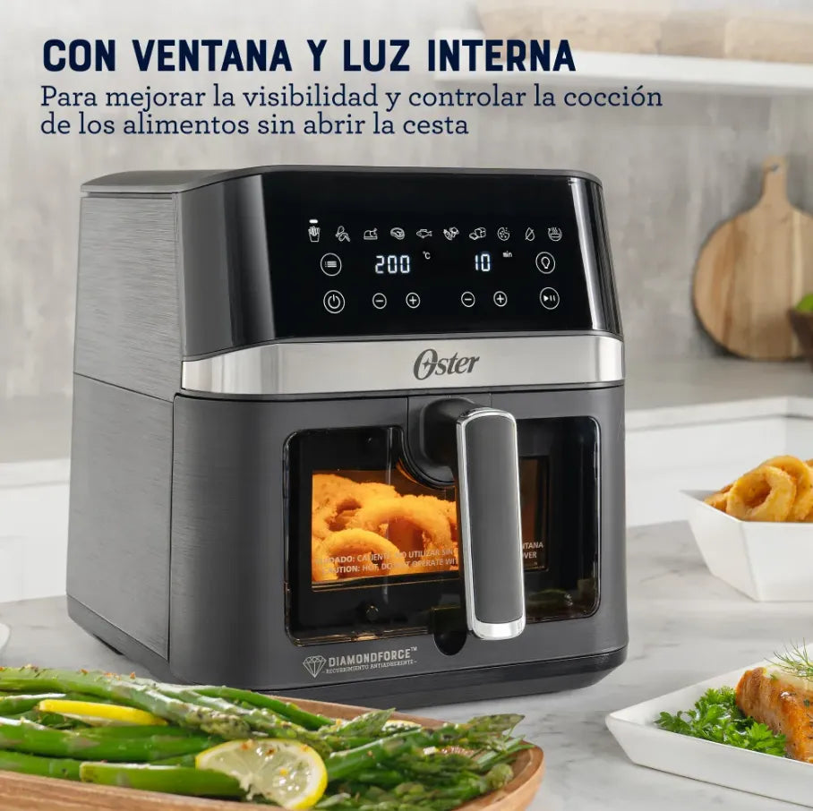 Freidora de aire digital Oster 6L de capacidad CKSTAF60WDDF
