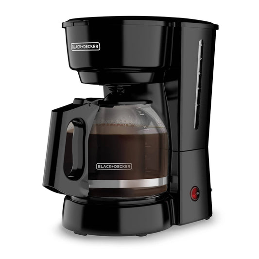 Cafetera 12 tazas Black+Decker CM0916B semi automática de goteo color negro