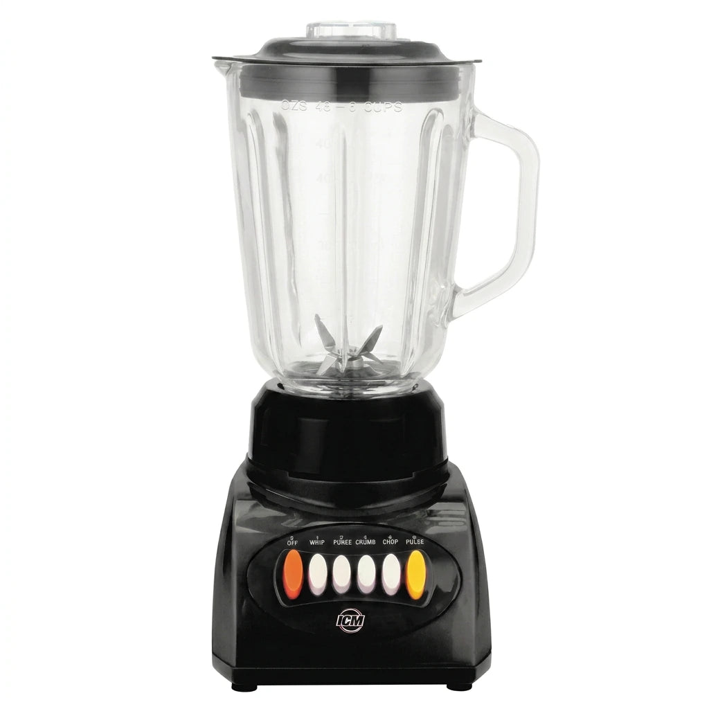 Licuadora Icm MiaMix Vaso Vidrio + PICATODO 400w 125l IB968G