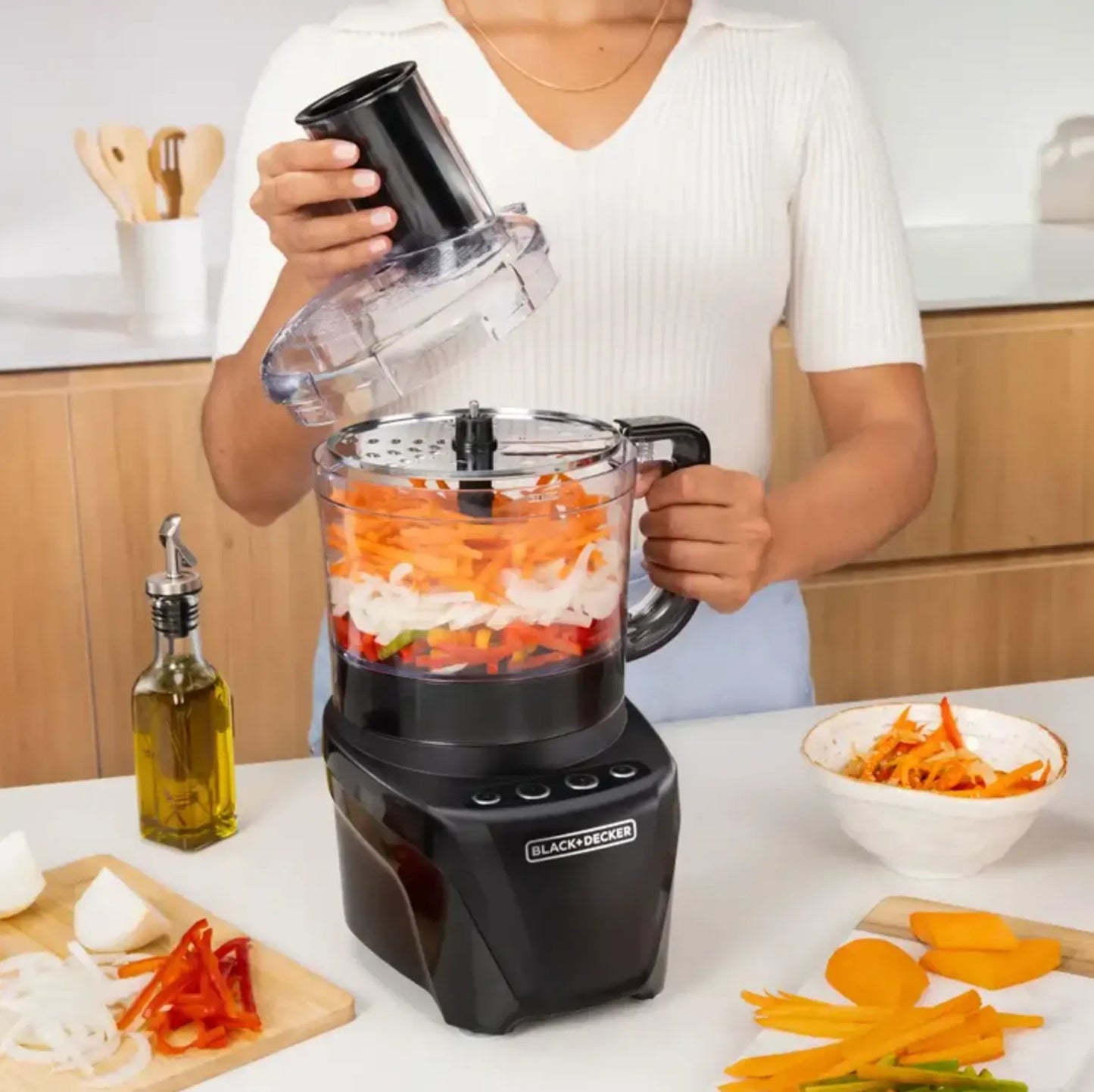 Procesador de alimentos Black+Decker FP4342-0BDLA
