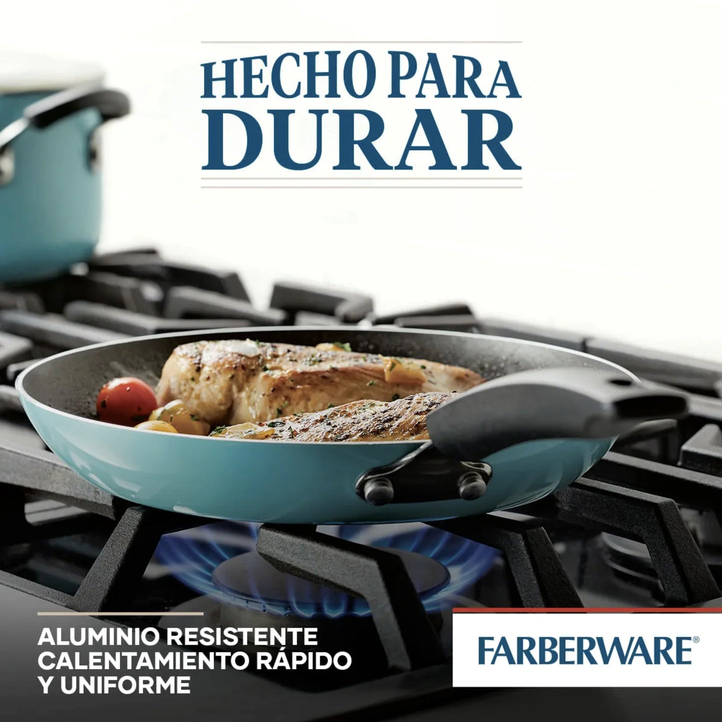 Batería 12pzs, antiadherente, Realiance, Farberware 22292