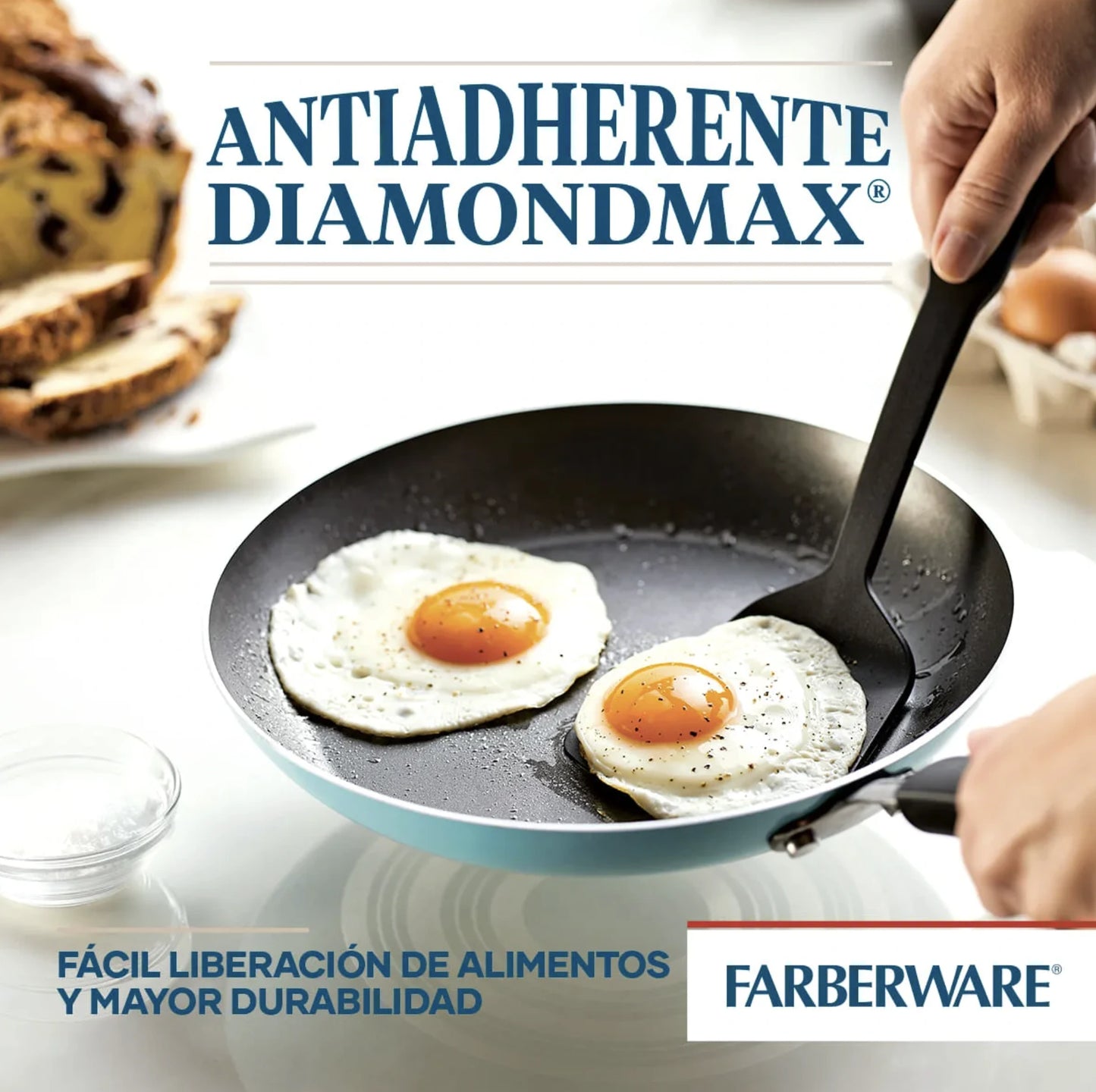 Batería 12pzs, antiadherente, Realiance, Farberware 22292