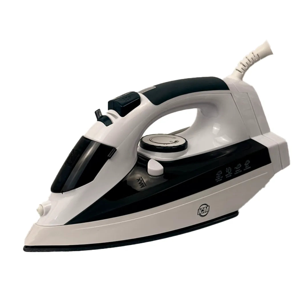 Plancha Inalambrica ICM-P05 Ceramica Color Blanco 1500w