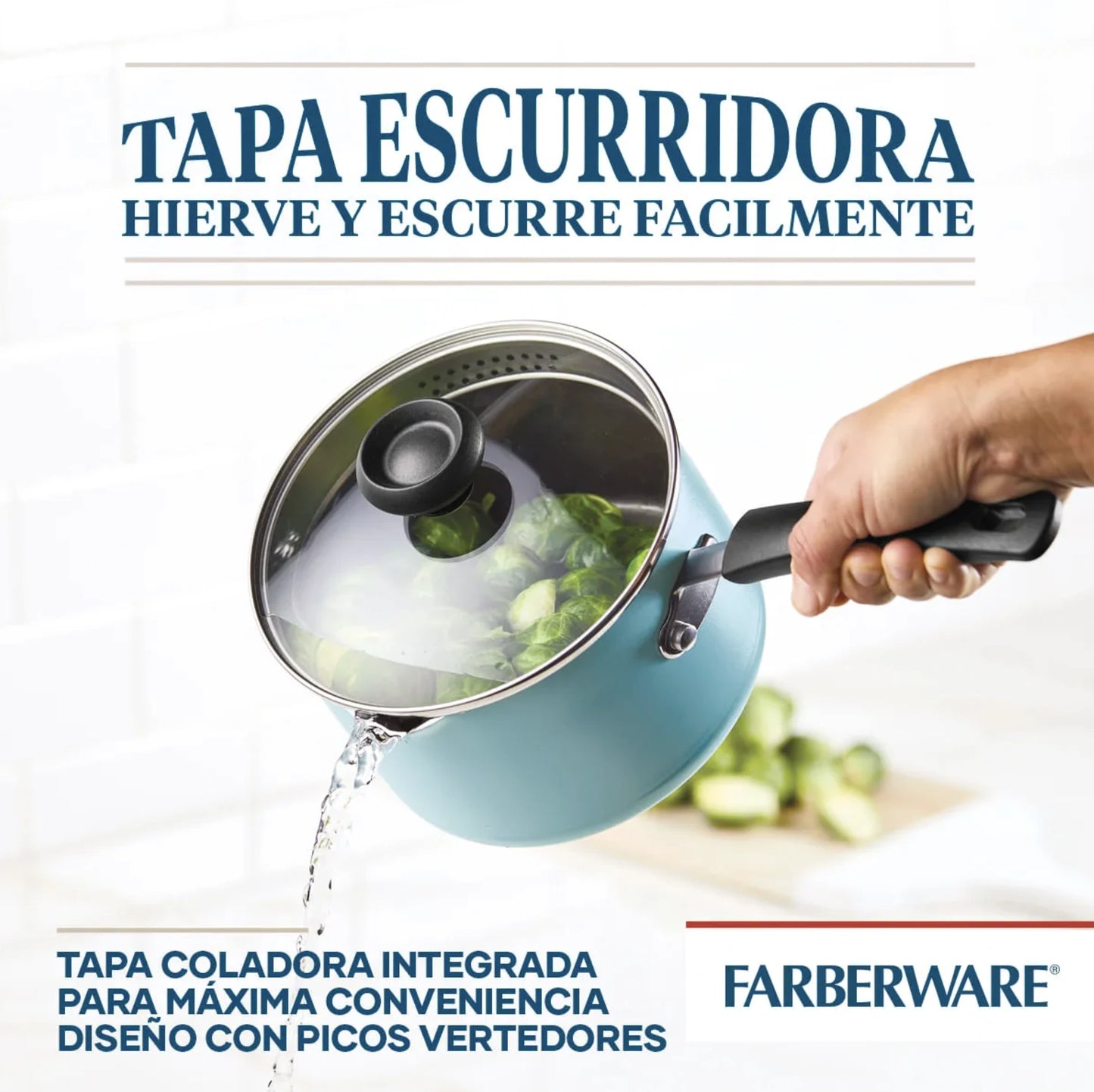 Batería 12pzs, antiadherente, Realiance, Farberware 22292