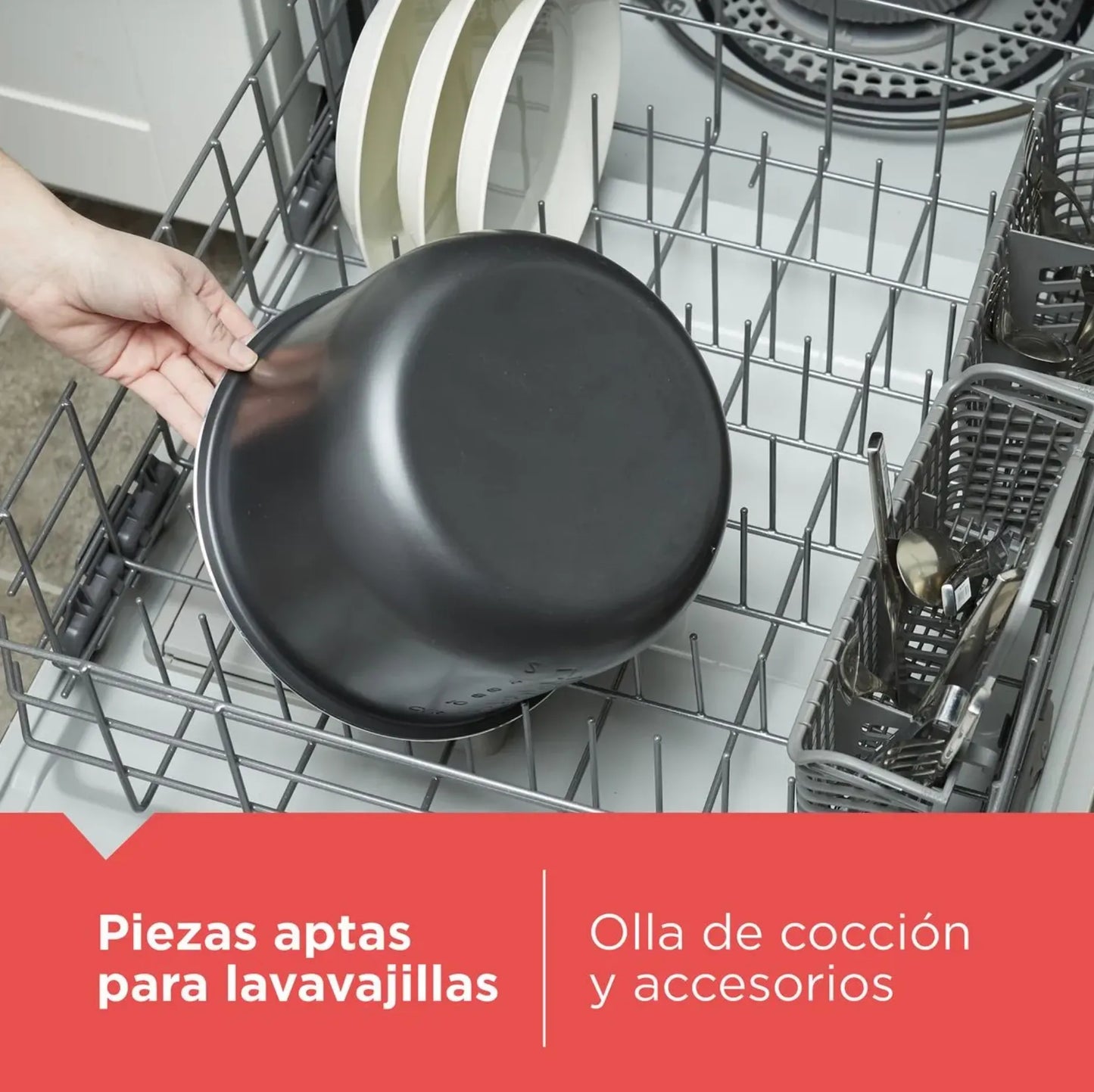 Olla Eléctrica Black+decker Digital De 6 Litros PR100SD