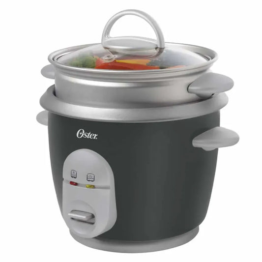 Arrocera Multiusos Oster, Capacidad de 3 Tazas, Gris, 4722